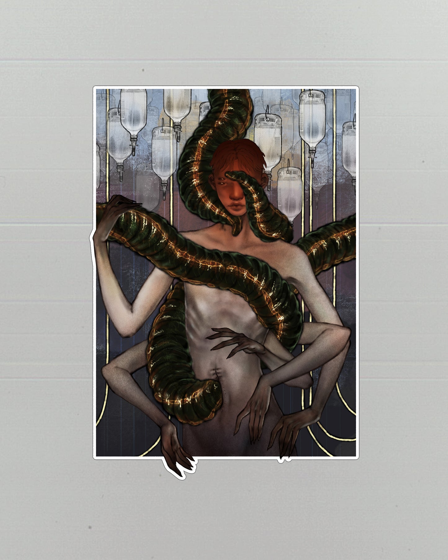 Aphid Cycle Vinyl Sticker Set