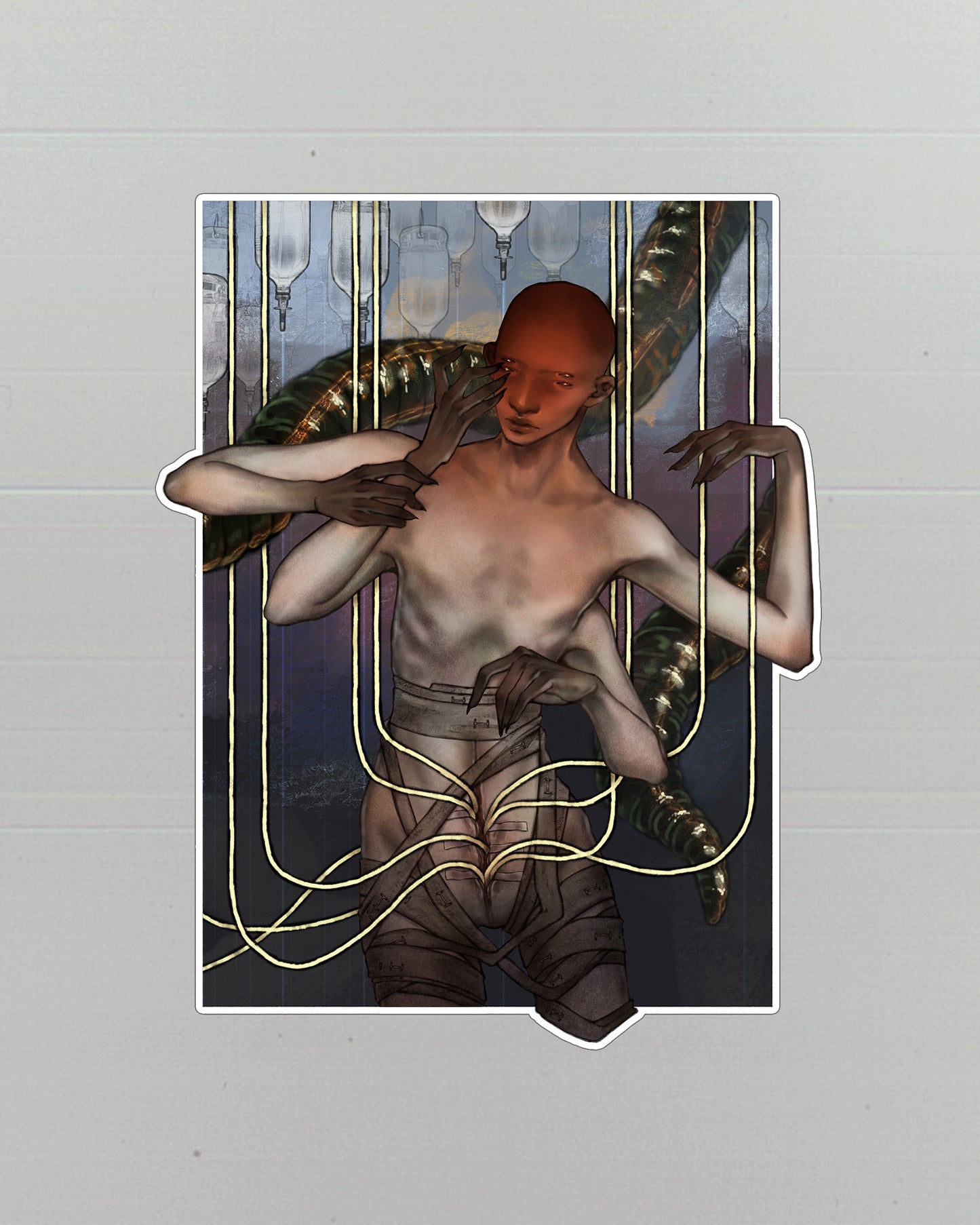 Aphid Cycle Vinyl Sticker Set